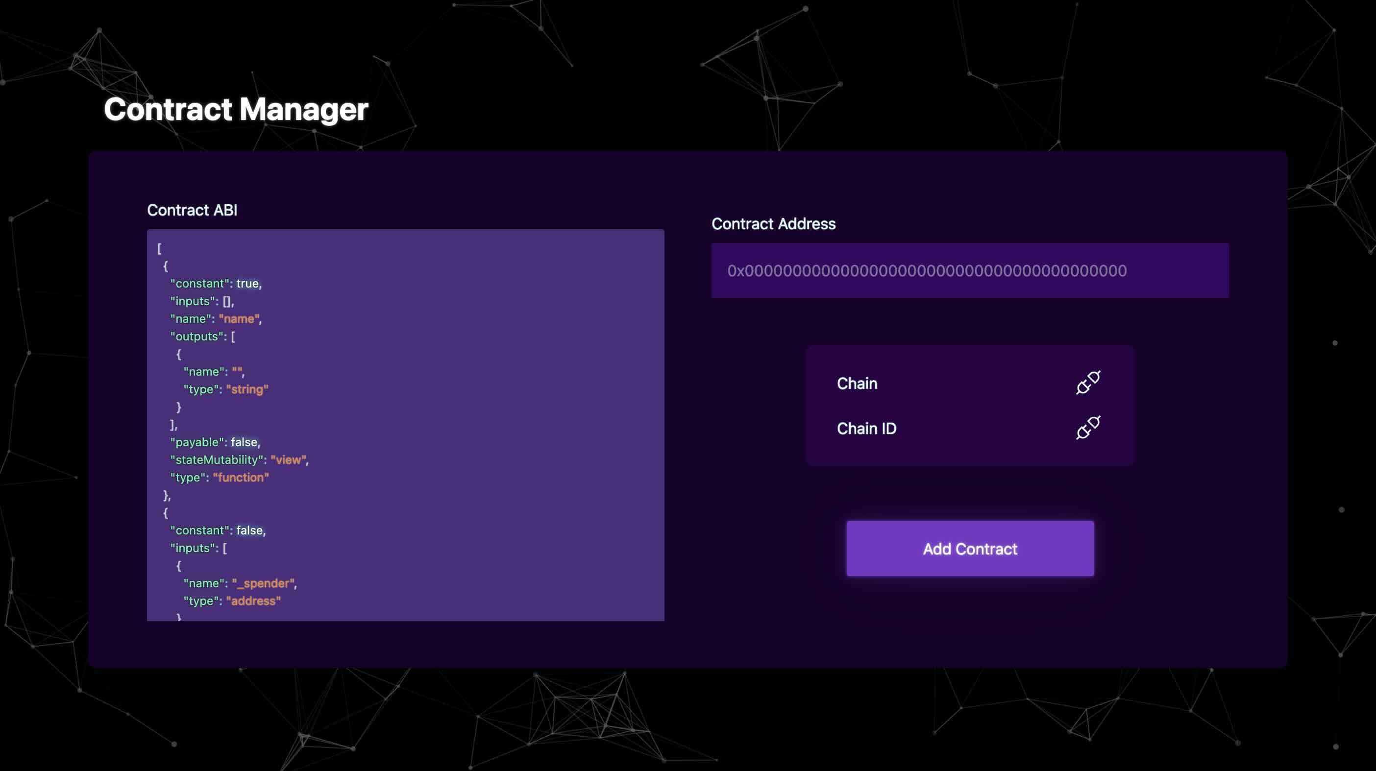 Smart Contract Interaction App