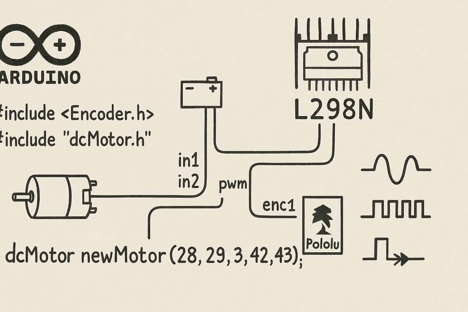 Encoder DC Motor Driver